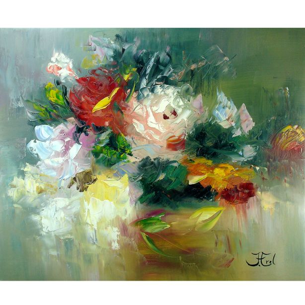 Schilderij Romantic Roses John Frel www.artunica.nl 