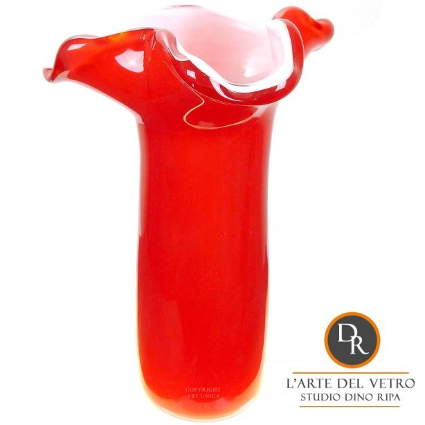 Murano Glas vaas Chiavari Dino Ripa