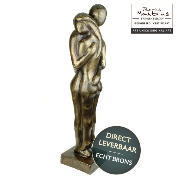 Bronzen beeld Liefde van Eduard Martens Art Unica Amersfoort