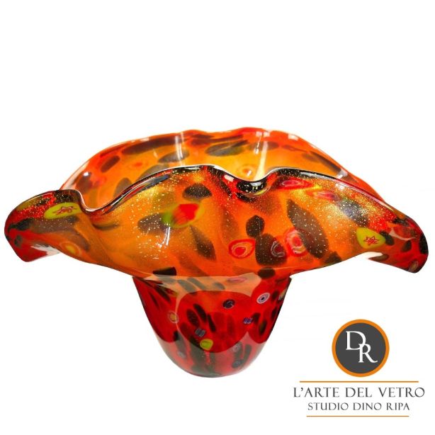 Piatto Gigante unica schaal glaskunst Murano