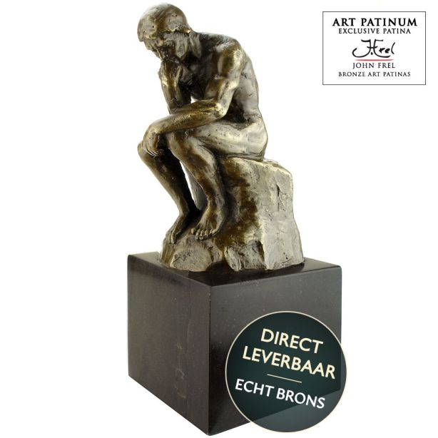 De Denker |Le Penseur Bronzen beeld van Rodin collectie Art Unica bronzen beelden