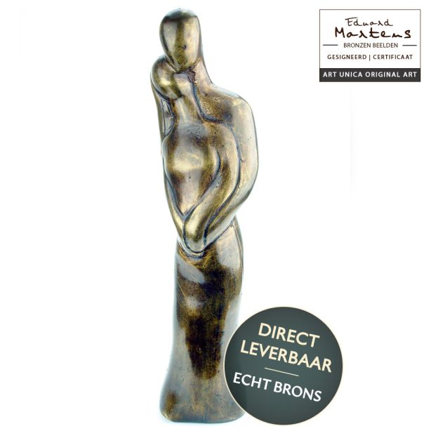 Bronzen beeld Innige Liefde Man en vrouw van Eduard Martens Art Unica