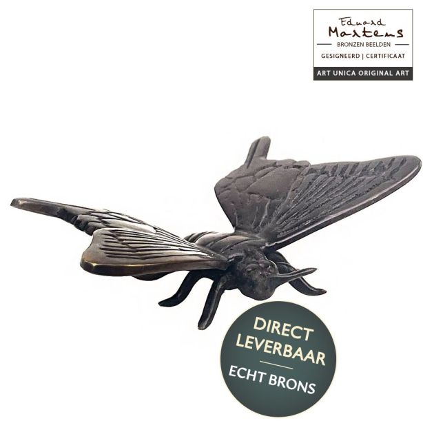 Bronzen beeldje Vlinder | Eduard Martens
