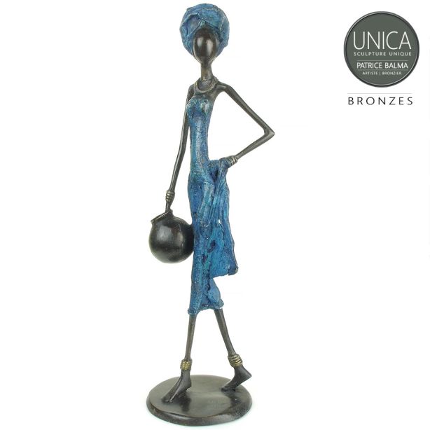 Thetis Afrikaans bronzen beeld Unica
