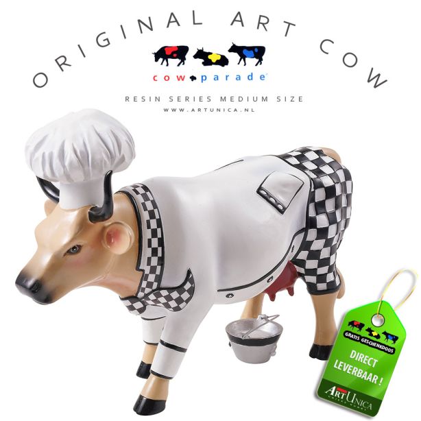 Chef Cow koebeeldje kunst