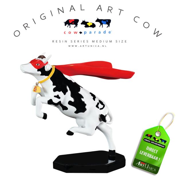 Super Cow koebeeldje Art Cow