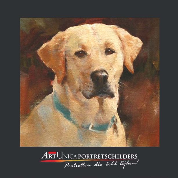 Dierenportret laten schilderen Art Unica Portretschilders