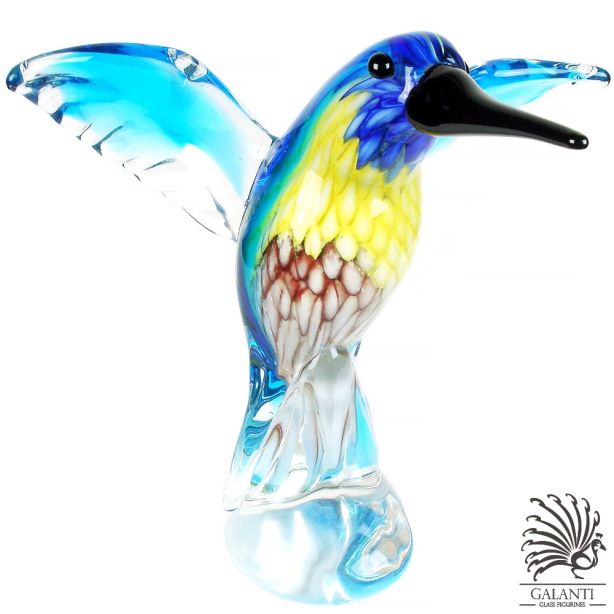 Kolibri beeldje glas