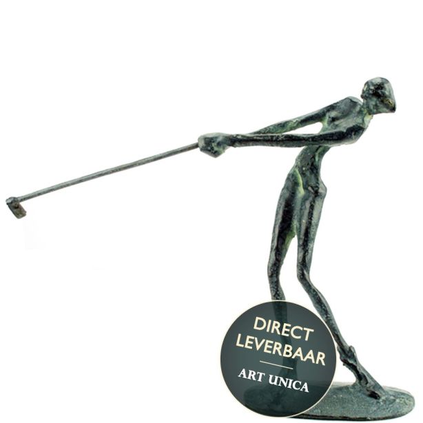 De Golfster beeldje brons