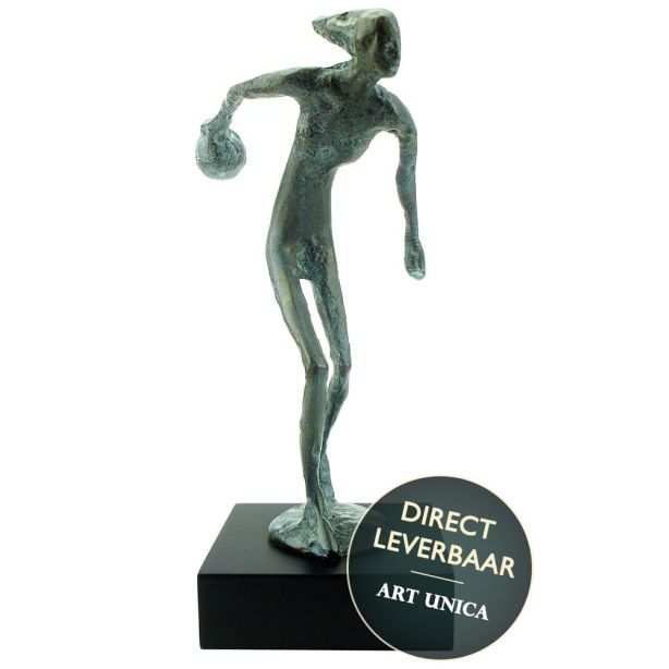 Bronzen beeldje bowling