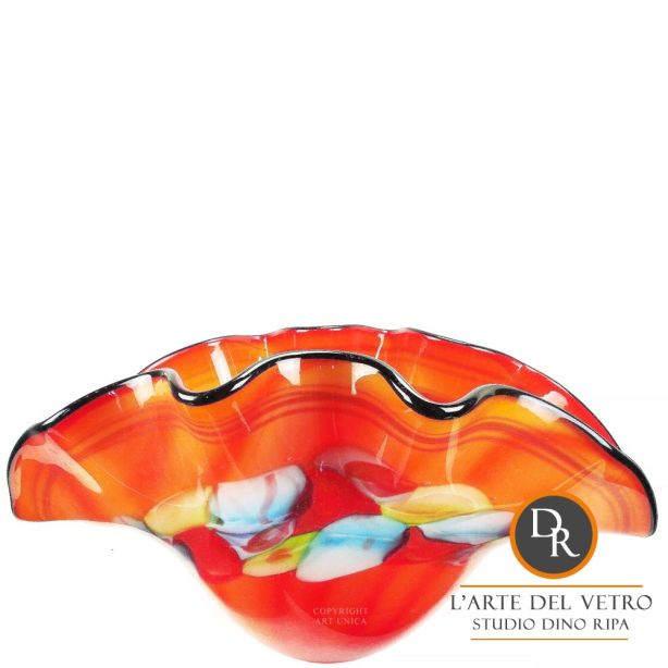Alba schaal Murano glaskunst Dino Ripa Murano