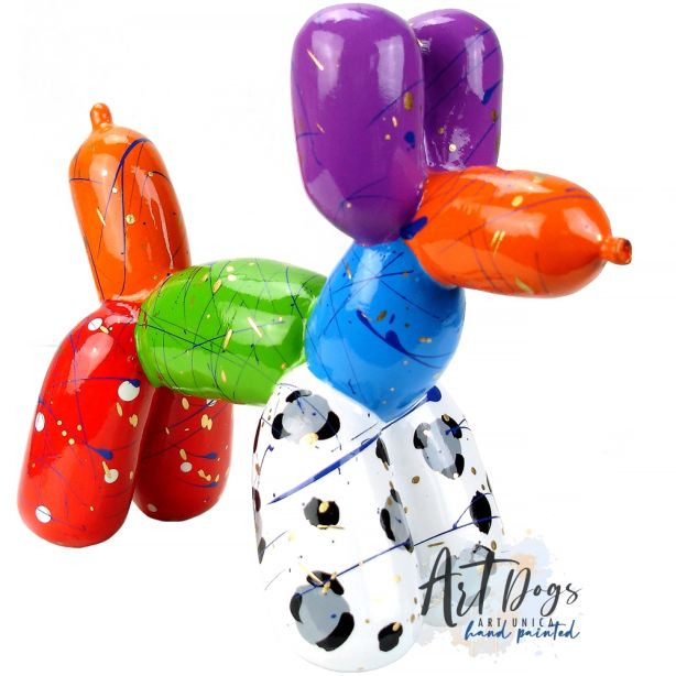 Balloon Dog beeld hond beschilderd Jeff Koons Art Unica Artists