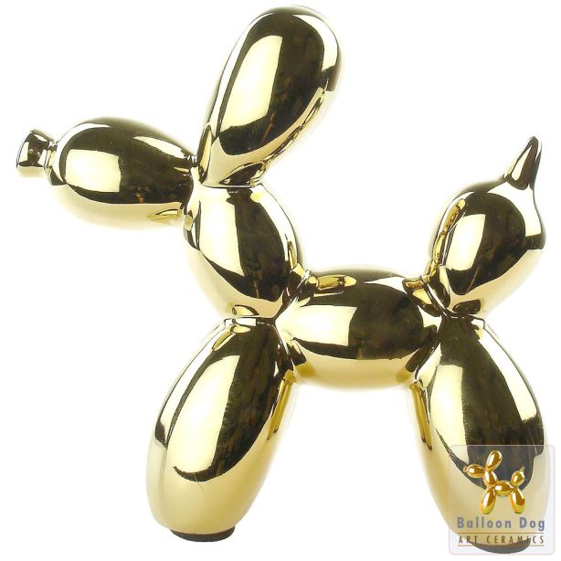 Balloon Dog Jeff Koons Glossy Gold