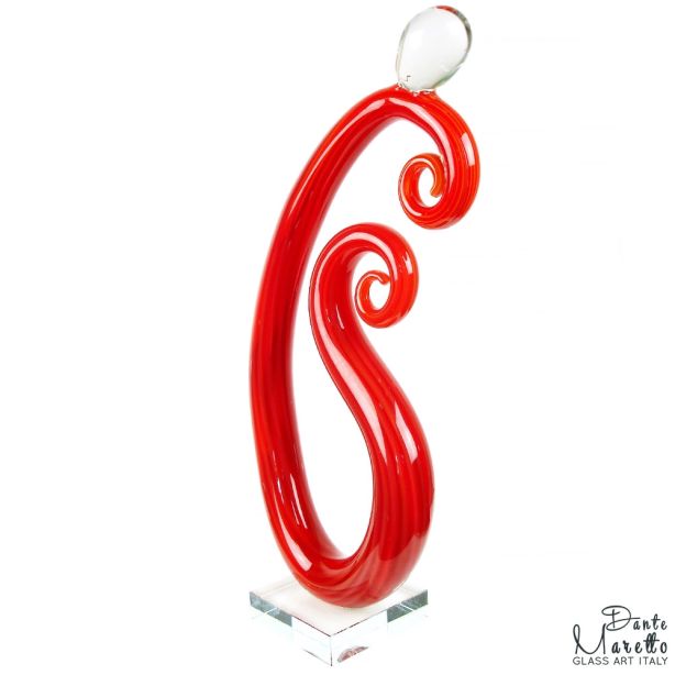 Both of Us glassculptuur Unica Dante Maretto