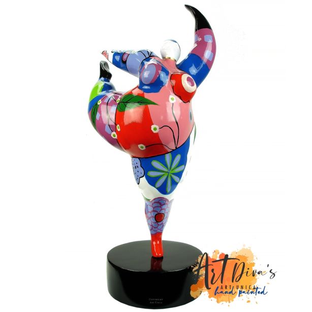 Celine Art Diva Dikke Dame beeldje  Large 40cm Unica