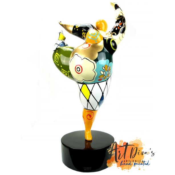 Charlotta Art Diva Dikke Dame beeldje X-Large 40cm