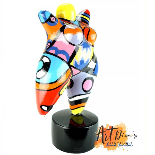Dikke Dame beeldje Art Diva Bernadette Art Unica
