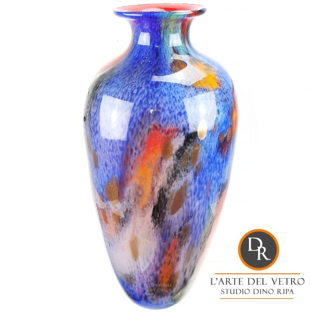 Feltre Vaas glaskunst Dino Ripa Art Unica
