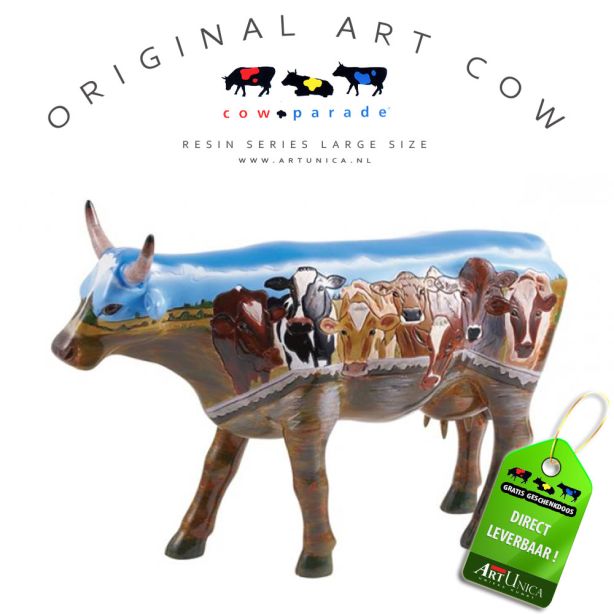 ow Parade Center Nederland koebeeldje groot Art Unica