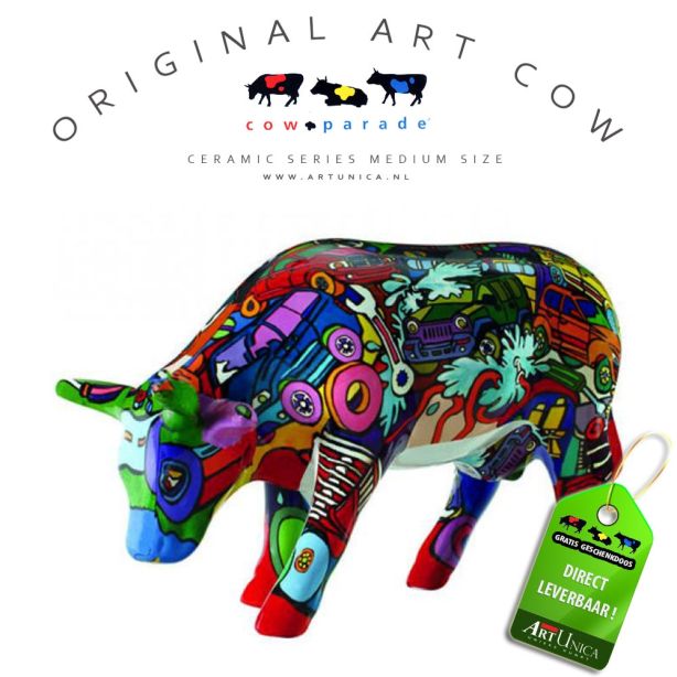 Brenner Mooters Koebeeldje Keramiek Cow Parade