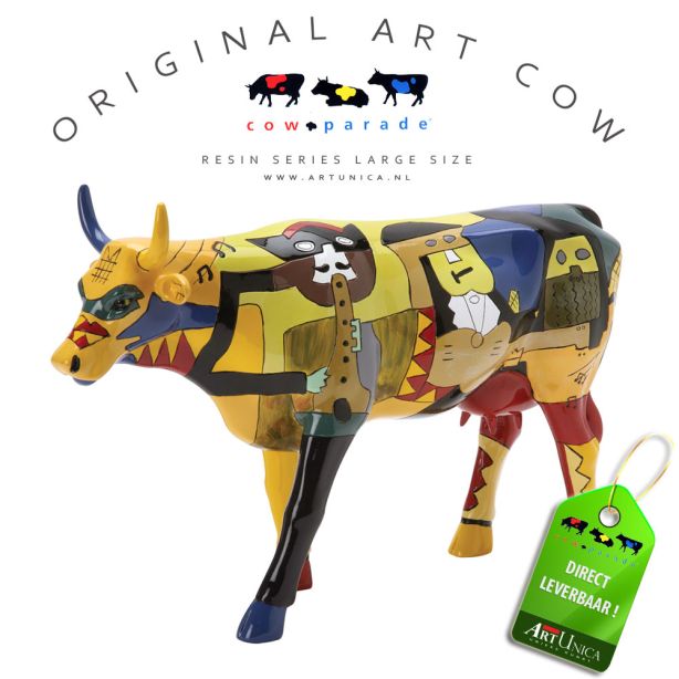 Koebeeldje groot Picowso's Moosicians Art Unica