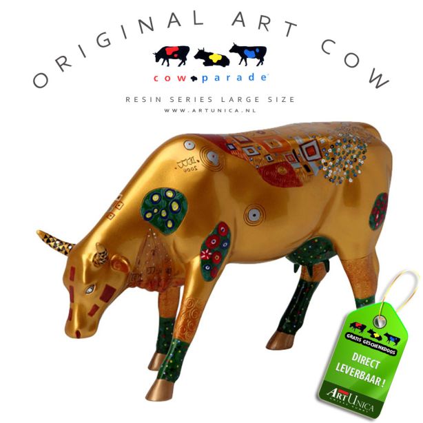 Cow Parade Klimt Koeienbeeld Art Unica