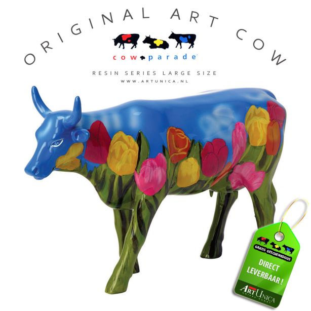 Koebeeldje groot Netherlands Art Unica