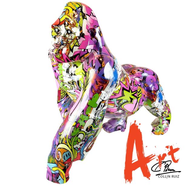 Showtime Graffity beeld GorillaGraffity beeld Art Unica
