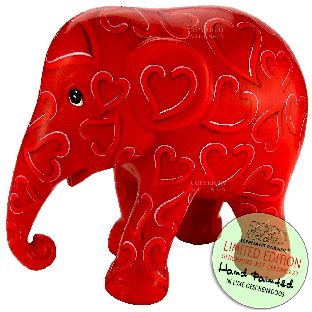 lid hoek Professor Olifanten beschilderde olifanten beeldjes Elephant Parade