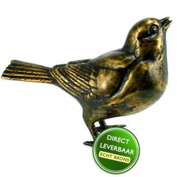 Bronzen beeldje Merel Art Unica