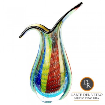 Vaas glaskunst model Modena Dino Ripa 