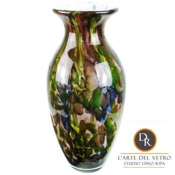Allegra Vaas Italiaanse glaskunst Dino Ripa Unica