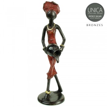 Bronzen beeld Laurine Afrikaans Art Unica 