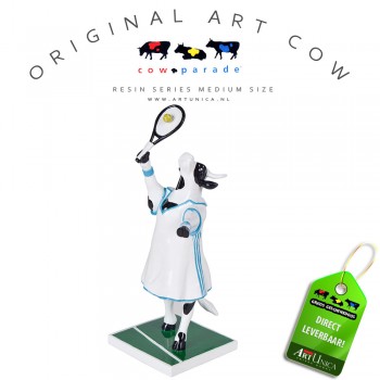 Tennis Cow Koebeeldje