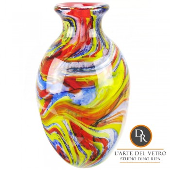 Modena Italiaanse glaskunst Vaas Dino Ripa Art Unica
