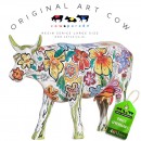 Vaca Floral Koebeeld beschilderd