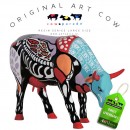 Surreal Cow Art Cow beschilderd