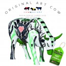Manda Cowru Art Cow Koebeeld beschilderd