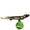 Salamander beeldje brons