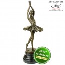 Bronzen Ballerina beeld