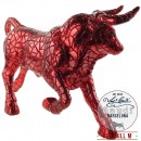 Art Unica Gaudi stier Candy Red Large