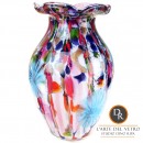 Chioggia unieke vaas Italiaanse glaskunst Dino Ripa Art Unica