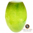 Elegance Verde Art Unica Italiaanse glaskunst vaas Dino Ripa