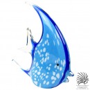 Vis glassculptuur Blue Angel Unica Art