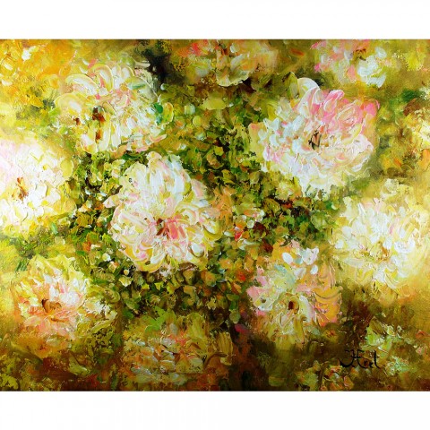 Schilderij Impressionisme Summertime John Frel inclusief sierlijst