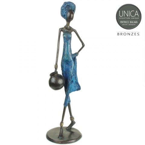 Thetis Afrikaans bronzen beeld Unica