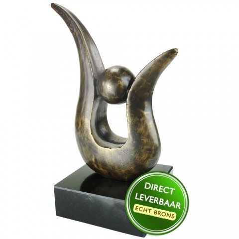 capaciteit Monarch Erfenis Bronzen beeld Toekomst unieke bronzen beelden Unica brons