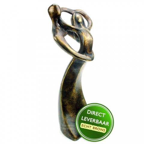 Bronzen beeldje Hartendans Art Unica Amersfoort