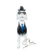 Top Hat Beeld hond Pop Art