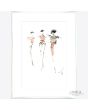 Dancing Friends dans schilderij drie vrouwen
